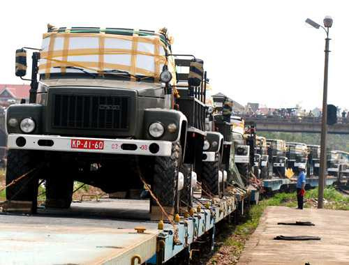 Gaz 3308 Sadko chuyển từ Sài Gòn ra Quảng Bình.