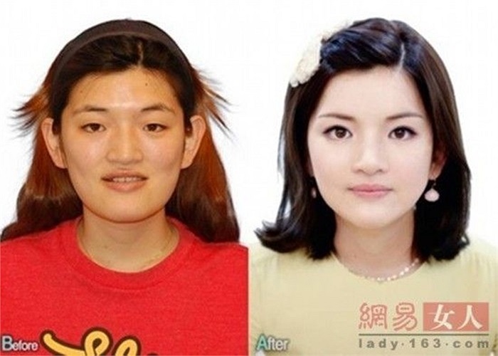 Dung mạo trái ngược của một cô gái