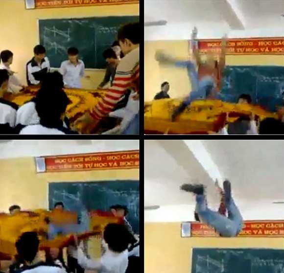 Những trò đùa rất nguy hiểm.