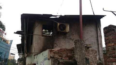 Hà Nội: Nổ cửa hàng gas, một người bị thương nặng