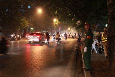 Hà Nội thắt chặt an ninh trong lễ Quốc tang Đại tướng