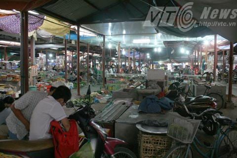 chợ Thanh Bình, TP Hải Dương, Phòng Cảnh sát PCCC, tiểu thương