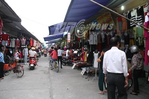 chợ Thanh Bình, TP Hải Dương, Phòng Cảnh sát PCCC, tiểu thương