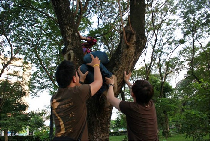 Slogan của nhóm là Dám nghĩ - Dám làm - Dám chịu