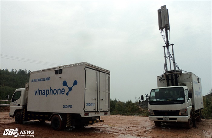 Xe phát sóng đảm bảo thông tin liên lạc xuyên suốt