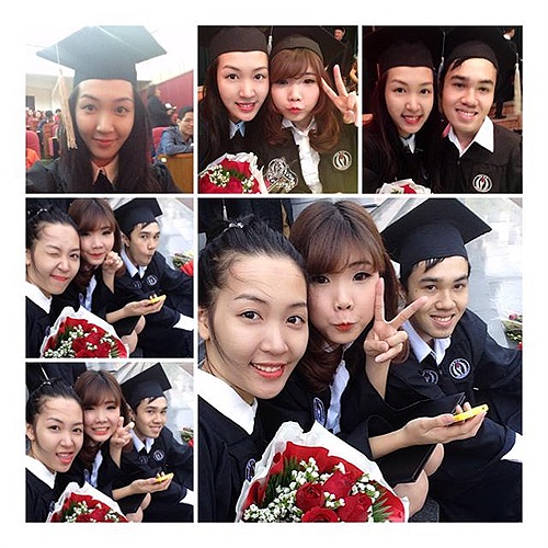 Hiện tại, Trang đã thi tuyển vào 1 công ty thuộc ngành dầu khí và đạt điểm vào làm