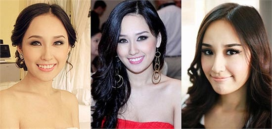 Mai Phương Thúy rất đầu tư cho hình ảnh của mình, nhất là chuyện áo quần và trang điểm. Cô chọn cách trang điểm nhấn vào đôi mắt. 