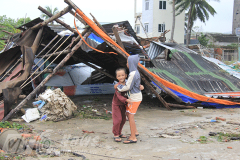 Đà Nẵng, Bão số 11, miền trung, thương vong, người chết, tang hoang