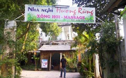  Nhà nghỉ nơi xảy ra vụ việc.