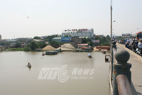 nhảy cầu, cầu Niệm, Hải Phòng, nam thanh niên, quận Lê Chân