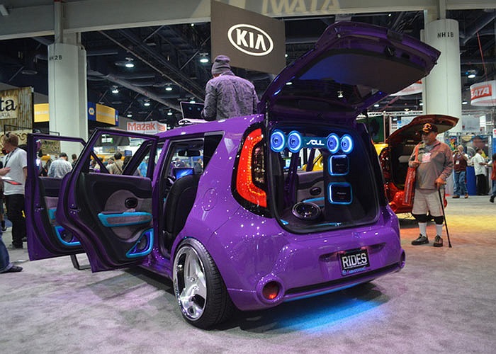 Chiếc Kia DJ Soul, xe sành điệu dành cho các tín đồ mê nhạc DJ