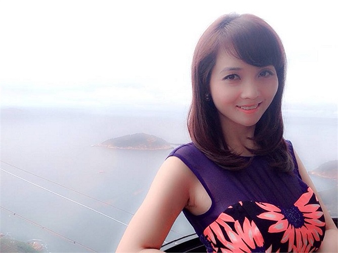 Mai Thu Huyền đang có những ngày du ngoạn ở Brazil.