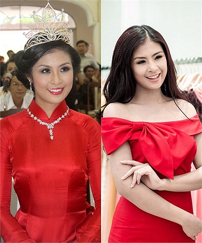 Đội chiếc vương miện Hoa hậu với khá nhiều tranh cãi về nhan sắc, Ngoc Hân ý thức được việc mình phải đẹp lên từng ngày.