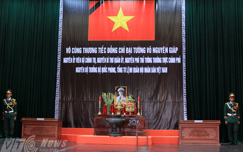 Đại tướng, Võ Nguyên Giáp, quốc tang, Đà Nẵng, tướng giáp, lễ viếng