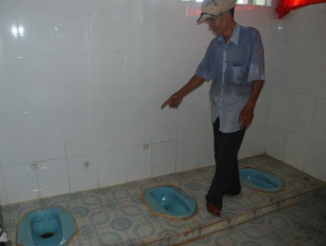 Công trình trường TH Năng An bị thanh tra phát hiện tăng khối lượng công việc.