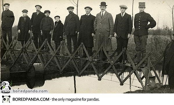 The invention of the folding ladder for rescue by L. Deth in 1926 in the Netherlands.