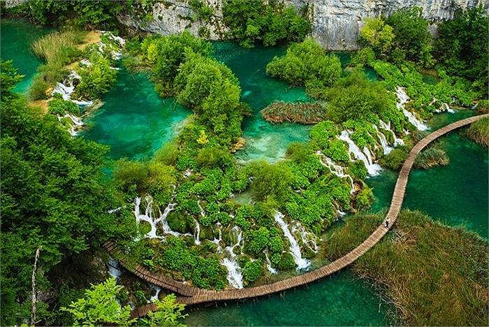 Công viên quốc gia hồ Plitvice ở Croatia