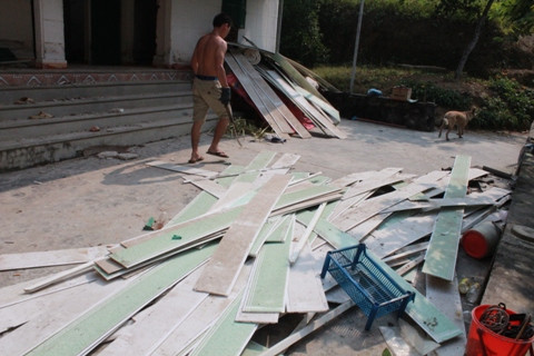 Nổ kho pháo hoa: Dân về sau sơ tán, nhà cửa tan hoang