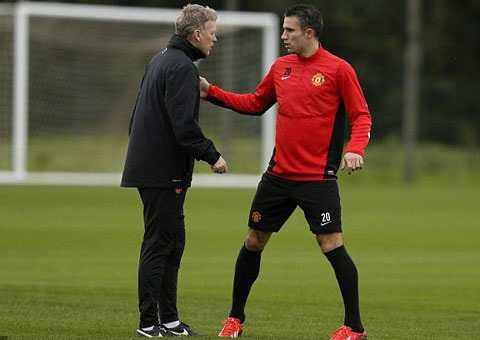 david moyes van persie