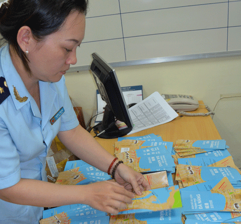 Đà Nẵng, bản đồ, vi phạm, chủ quyền, biển đảo, hải quan, cửa khẩu, hành khách, Trung Quốc