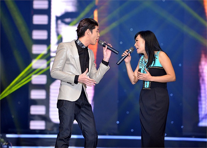 'Người tình thứ ba' theo cách Phương Thanh giới thiệu song ca là ca sỹ trẻ Noo Phước Thịnh.