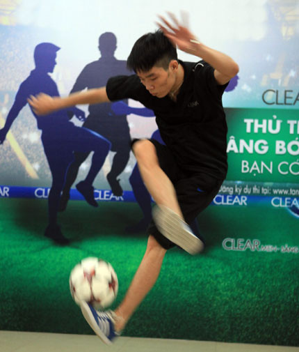 Tâng bóng nghệ thuật ngày càng phát triển ở Việt Nam