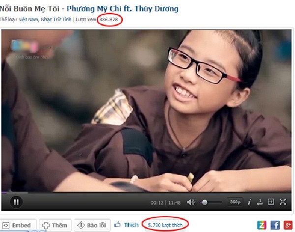 Cái tên Phương Mỹ Chi trở thành tấm vé bảo đảm độ ăn khách cho bất cứ chương trình nào có sự tham gia của cô bé.