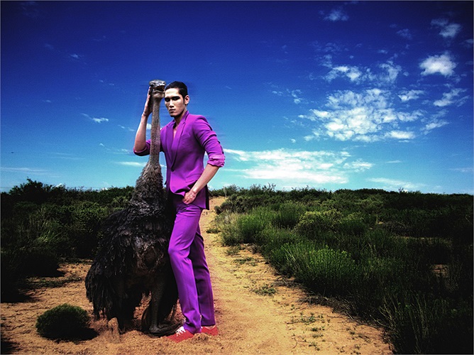 Văn Kiên bị chê nhiều với tạo dáng này.