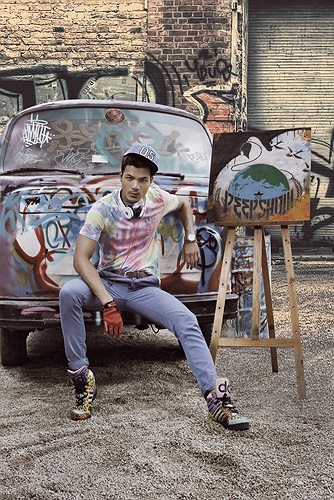 Tuấn Việt là một fan cuồng của nhạc hiphop.