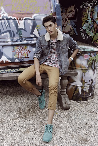 Quang Đại đã thoát khỏi vẻ nữ tính.