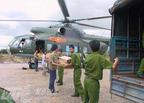 miền trung, Đà Nẵng, bão số 11, bão Nari, huy động, máy bay, trực thăng