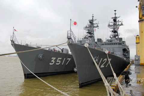 Đà Nẵng, Việt Nam, Nhật Bản, chiến hạm, hạm đội, khu trục, hải quân