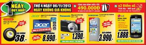 Tháng khuyến mại, Media Mart tặng 1.250 phần quà
