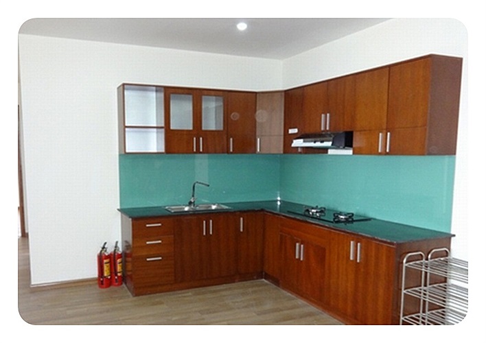 Hệ thống mẫu tủ tường, bếp âm sẽ được lắp đặt tại chung cư Văn Phú - Victoria