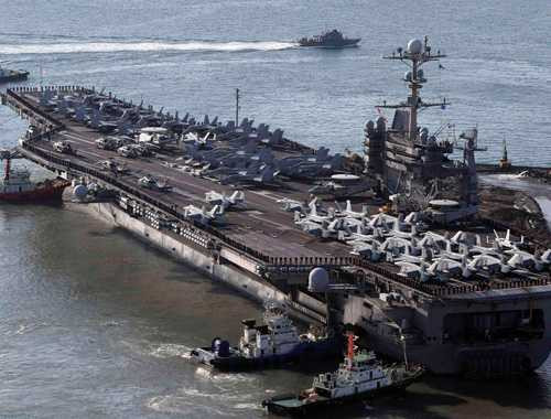 tập trận Mỹ Nhật Hàn