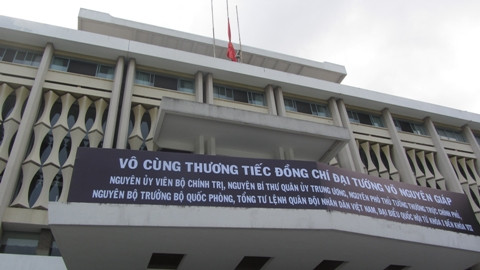 TP.HCM, Sài Gòn, lễ viếng, lễ truy điệu, lễ tang, Đại tướng Võ Nguyên Giáp, Hội trường Thống Nhất.
