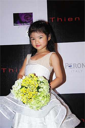 Đây là lần đầu tiên trình diễn trên sân khấu lớn nhưng Bảo Tiên rất tự tin.