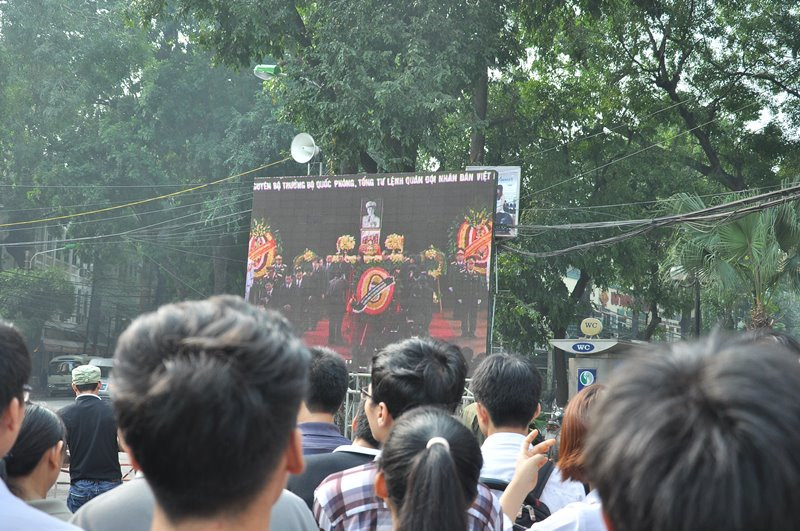 Tường thuật lễ viếng Đại tướng khắp mọi miền Tổ quốc