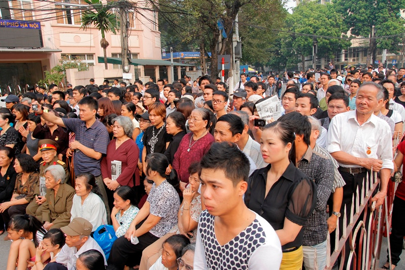 Tường thuật lễ viếng Đại tướng khắp mọi miền Tổ quốc