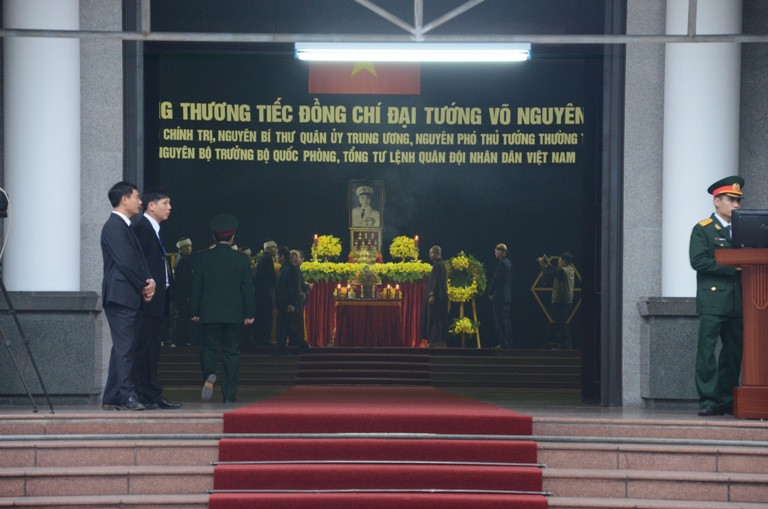 Tường thuật lễ viếng Đại tướng khắp mọi miền Tổ quốc