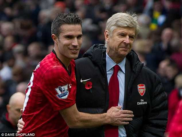 Arsene Wenger và Van persie