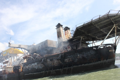 TP.HCM, Sài Gòn, Bà Rịa Vũng Tàu, trục vớt, Wealthy Global, mắc cạn.