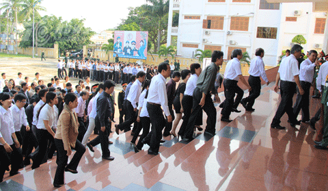 Đại tướng, Võ Nguyên Giáp, Viếng, khóa òa, dâng hương, quốc tang