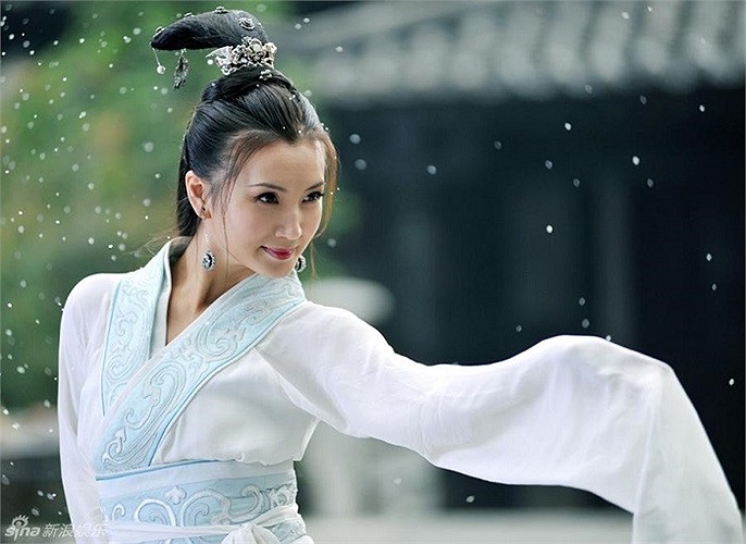 Tạo hình đẹp mê hồn của ‘nàng Điêu Thuyền’ Trần Hảo trong ‘Tân Tam Quốc’.