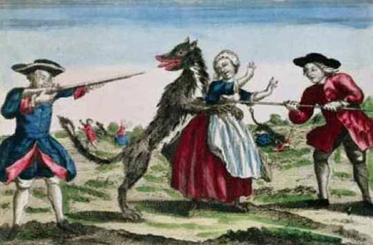 Quái thú Gevanden: Quái thú thực tế là một con sói rất lớn, nhưng chưa bao giờ được người dân thực sự diện kiến. Nó sống ở khu vực tỉnh Gevauden, Pháp từ năm 1764-1767. 210 người đã bị con sói này tấn công, 113 người trong số đó bị giết chết, 98 ngườ