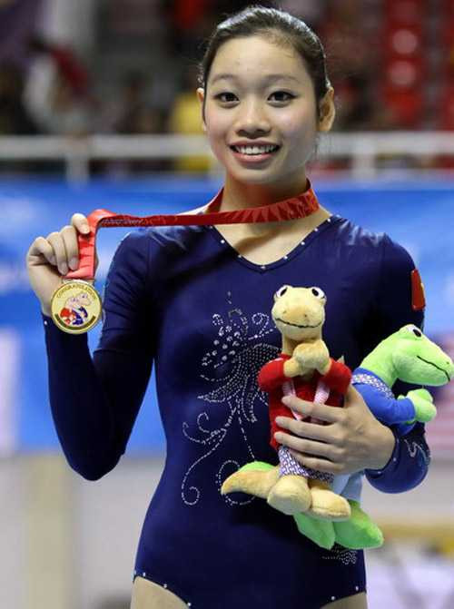 cô gái vàng của thể dục dụng cụ Việt Nam Phan Thị Hà Thanh