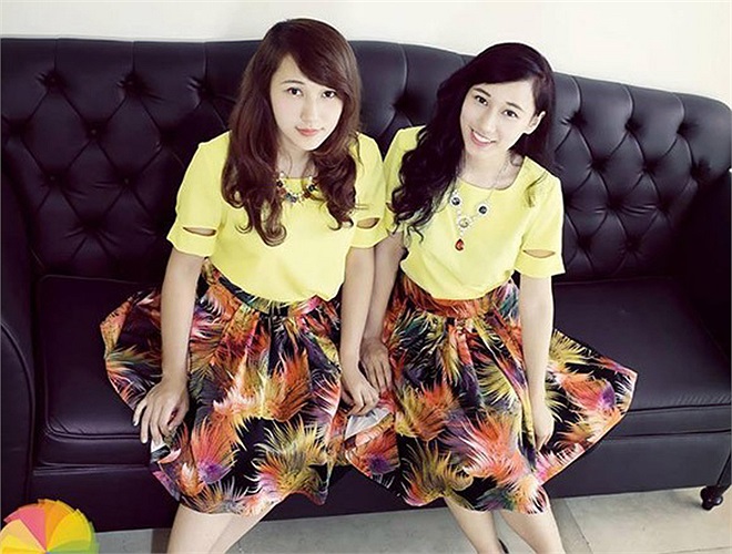 Hiện tại, hai chị em 9X này đang theo học ngành Quản trị kinh doanh tại đất nước Mặt trời mọc. 