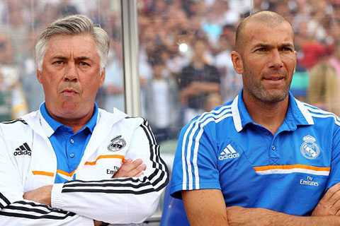 Ancelotti và Zidane