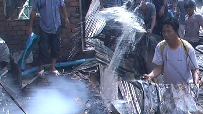 an giang, cháy nhà, hỏa hoạn