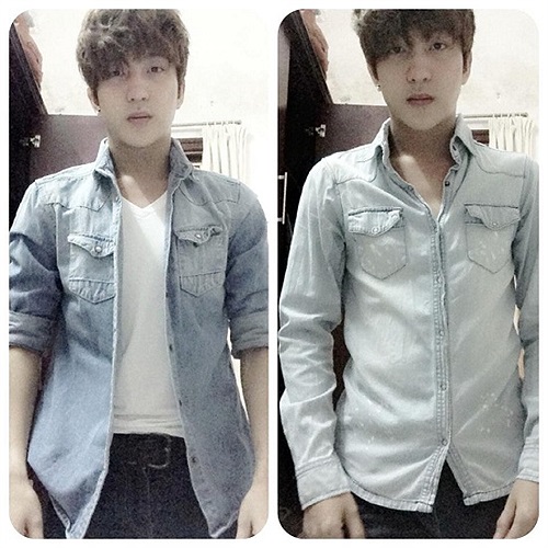 Bê Trần trước khi đi sự kiện.